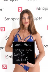 istripper fansign Sarah Sultry
