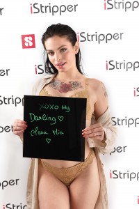 istripper fansign Clara Mia